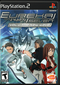 Eureka Seven Vol 1: The New Wave Playstation 2  box art